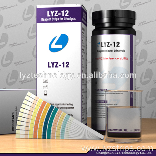 urine test strip veterinary test kit 12 parameters